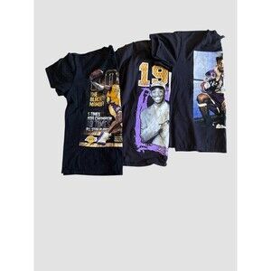 Lot Of 3 Kobe Bryant T-Shirts Men’s Size XL Black Graphic Tees